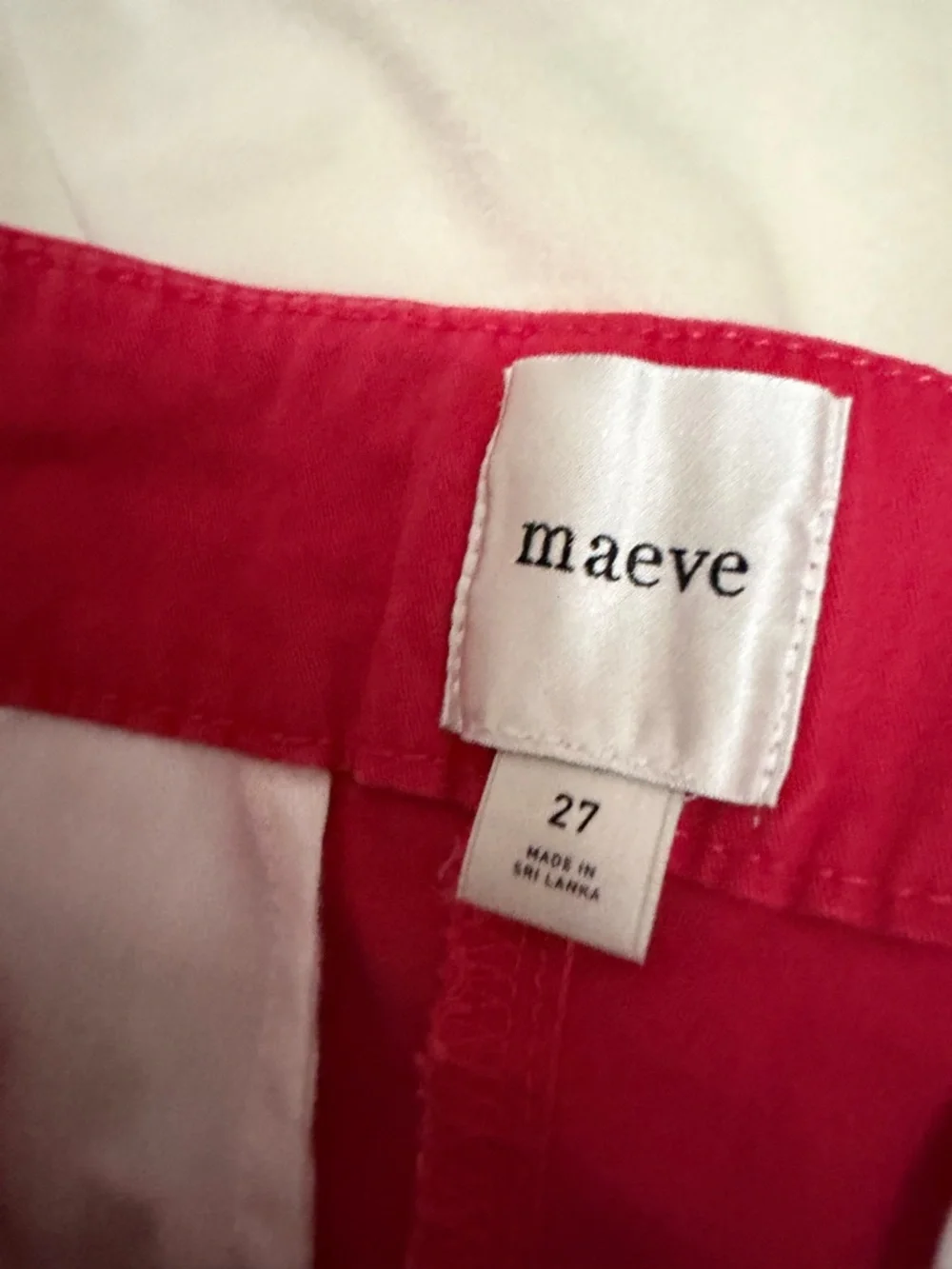 Anthropologie Maeve wide leg scalloped detail pants - Picture 6 of 8